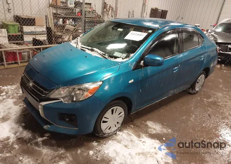 2023 Mitsubishi Mirage G4 Black Edition/Es/Le from USA, damaged, VIN ML32FUFJ5PHF01370